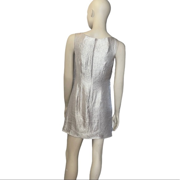 Alexia Admor Metallic Gold Champagne Dress - Picture 3 of 5